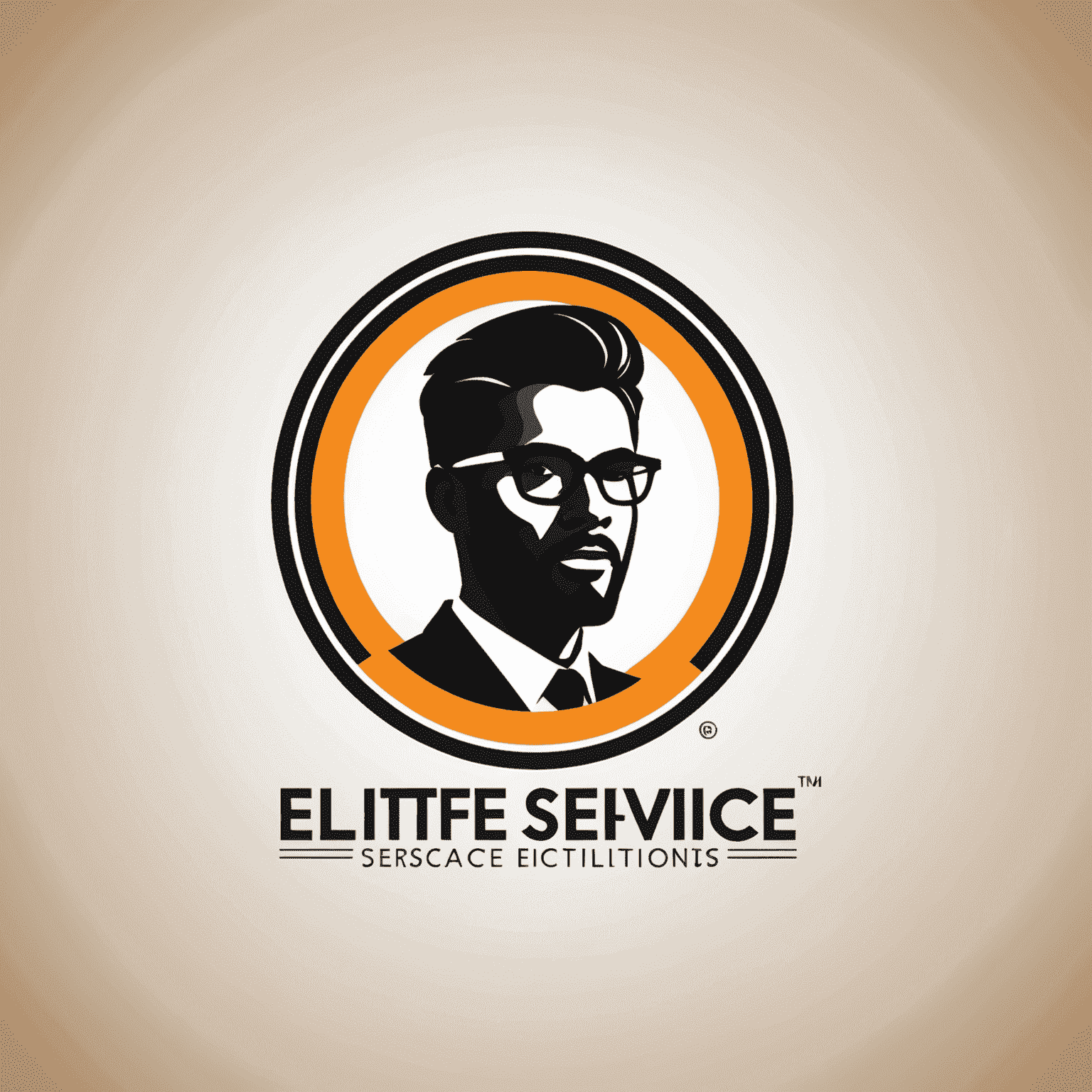 EliteServiceSolutions logo - A sleek, modern design with bold typography and a professional icon representing career growth