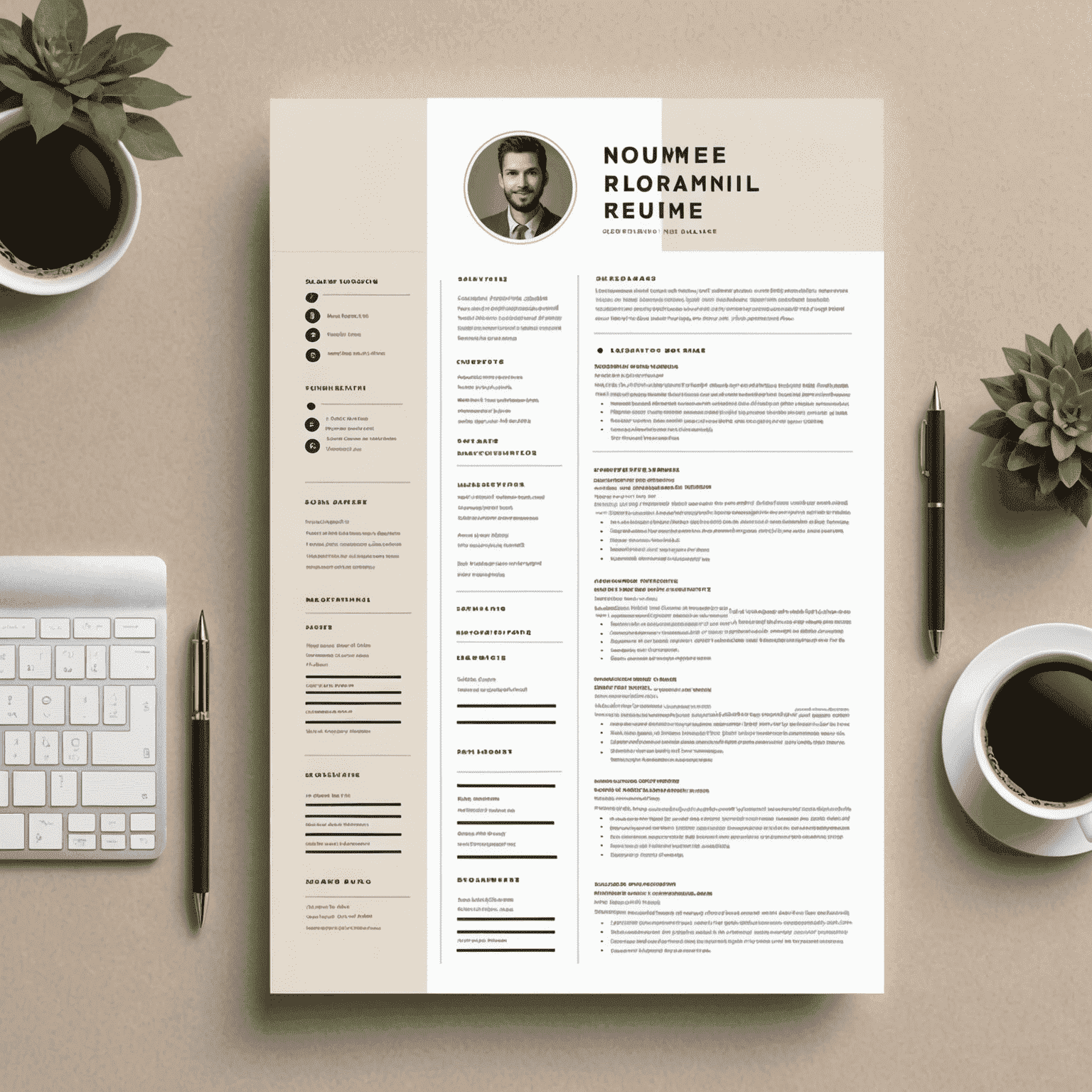 Collection of professionally designed resume templates with various layouts and color schemes